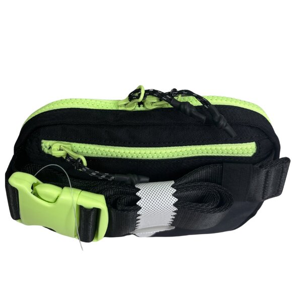 Fabletics The Belt Bag in Black & Neon Spark One Size Unisex NWT - Picture 7 of 9